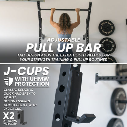 Synergee 2200 Series Wall Mounted Squat Rack