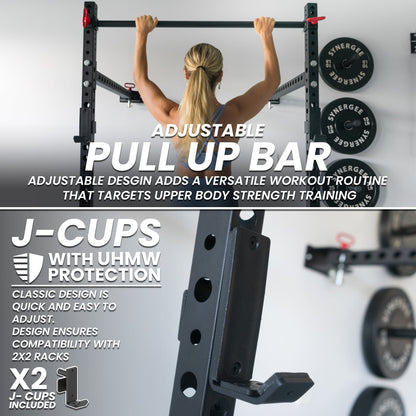 Synergee 2200 Series Folding Squat Rack