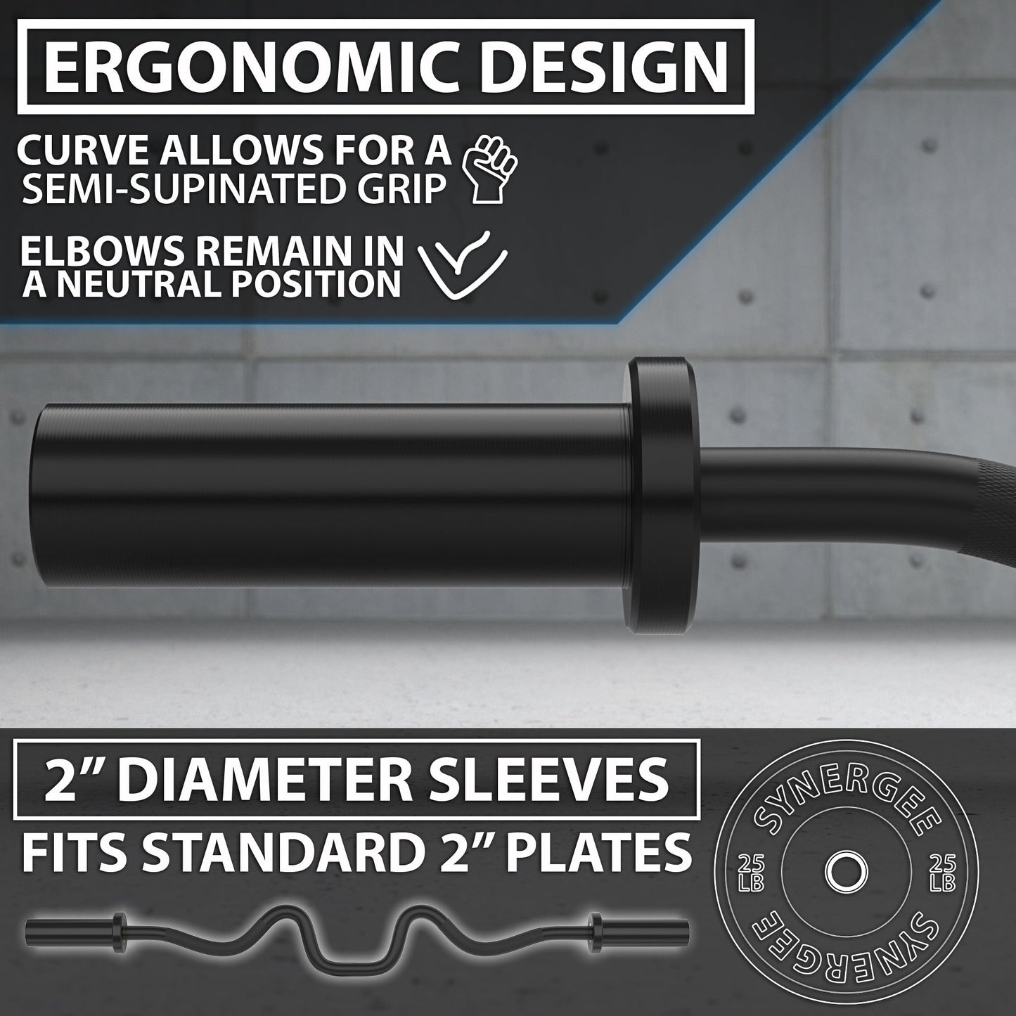 Synergee Super Curl Bars