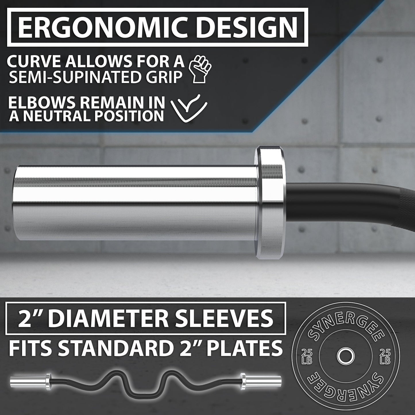 Synergee Super Curl Bars