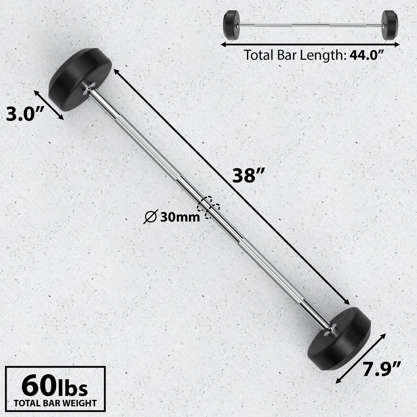 Synergee Fixed Barbell